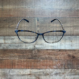 Peepers Bengal Navy Tortoise Blue Light Readers +0.00 (With Case)