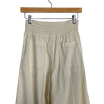 Fashion Cream Wide Leg Pants - Size S (Inseam 27")