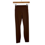 Lululemon Brown High Waisted Leggings - Size 4 (Inseam 24")