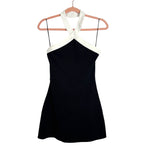 ACOA Black/White Halter Dress - Size S