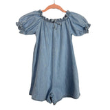 Zara Chambray Romper- Size 8 (see notes)