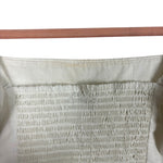 Abercrombie & Fitch White Puff Sleeve Crop Top - Size S (See Notes)