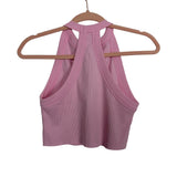 Free People Movement Pink Ribbed Two Piece Wide Leg Pant Set- Size S