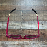 Ray Ban Pink Sunglasses with Brown Case