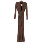 Windsor Gold and Black Metallic Belted Jumpsuit NWT- Size S (sold out online)