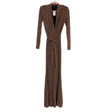 Windsor Gold and Black Metallic Belted Jumpsuit NWT- Size S (sold out online)