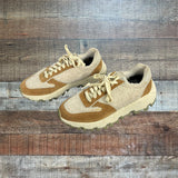 P448 Suede and Sherpa Sneakers- Size 37 (see notes)