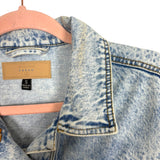 BlankNYC Washed/Fringe Denim Jacket - Size S (See Notes)