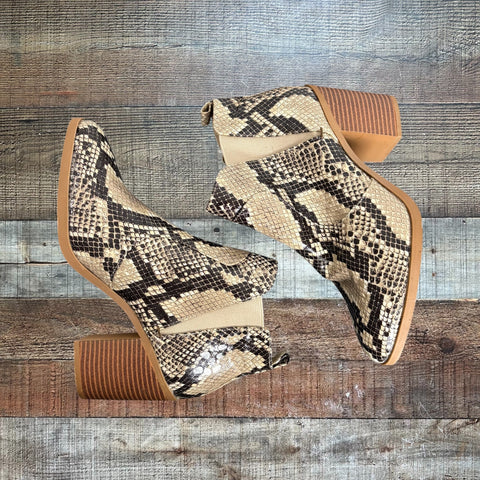 Altar'd State Animal Print Booties - Size 9
