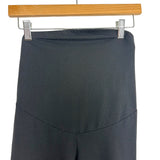 H&M Maternity Black Biker Shorts- Size S