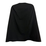 BLAQUE LABEL Black Front Snap Closure Cape- Size XS (sold out online)