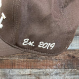 Decker Hat Co. Brown Upside Down Trend Baseball Cap (see notes)