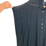 L Space Black Button Up Cover Up- Size XS/S
