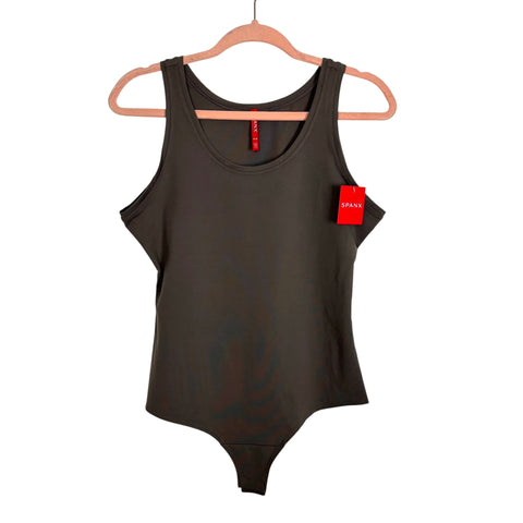 Spanx Toasty Scoop Neck Tank Bodysuit NWT - Size M