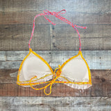 No Brand Yellow Paisley Bikini Set - Size S