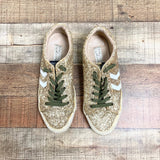 Vintage Havana Gold Glitter Sneakers- Size ~7.5 (see notes)
