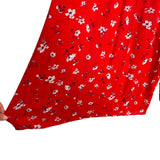 Ivy City Red Floral Print Jumpsuit - Size XL (sold out online)