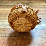 No Brand Round Rattan Shoulder Bag (LIKE NEW)