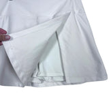YPB ScupltLux White Skort with Slit- Size L