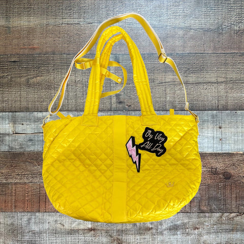 Oliver Thomas Yellow Kitchen Sink Tote Bag NWOT