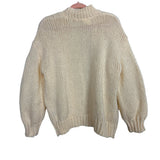 Maeve by Anthropologie Cream Flower Open Front Cardigan NWT- Size ALL