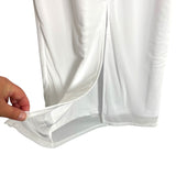 Fashion White Ruffle Strapless Dress NWT - Size S
