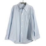 Willow Light Blue Checkered Button Up- Size 5 (see notes)