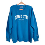 Champion Blue Tubby Todd Sweatshirt-Size L