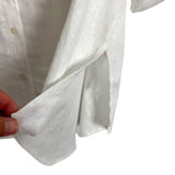 Be Blessed White GB Button Up Top NWT - Size L
