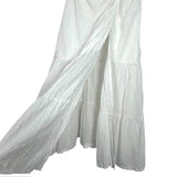 Peixoto White Swiss Dot Slit Skirt- Size XL (we have matching top)