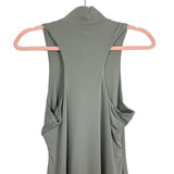Meshki Sage Sleeveless Zip Front Mini Dress NWT- Size XL