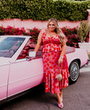 Show Me Your Mumu Floral Ruffle Dress- Size XXL (sold out online)