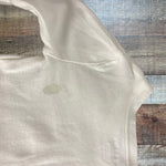 Old Navy White Peek a Booo! Two Piece Pajamas- Size 4T (see notes)