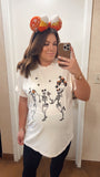 Comfort Colors Cream Halloween Disney Skeletons Tee-Size 2XL