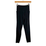 Offline By Aerie Black Real Me Hi Rise Side Pocket 7/8 Leggings - Size M (Inseam 24")