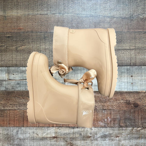 Igor Beige Rain Boots - Size 26/9.5 Kids (LIKE NEW)