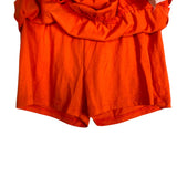 Kid Nation Orange with Built-In Shorts Ruffle Skirt- Size L (8/10)