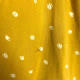 Alice + James Mustard Scribbled Polka Dot Dress-Size 6 (see notes, we have matching toddler girl dress)