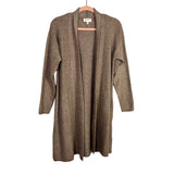 Candace Cameron Bure Brown Heather Cardi Coat With Pockets - Size XXSP (sold out online)