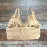 Ingrid & Isabel Beige Pullover Padded Nursing Bra- Size L