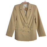 Vestique Tan Golden Opportunity Blazer NWT- Size S