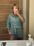 Automet Green Short Set- Size S (sold as set)