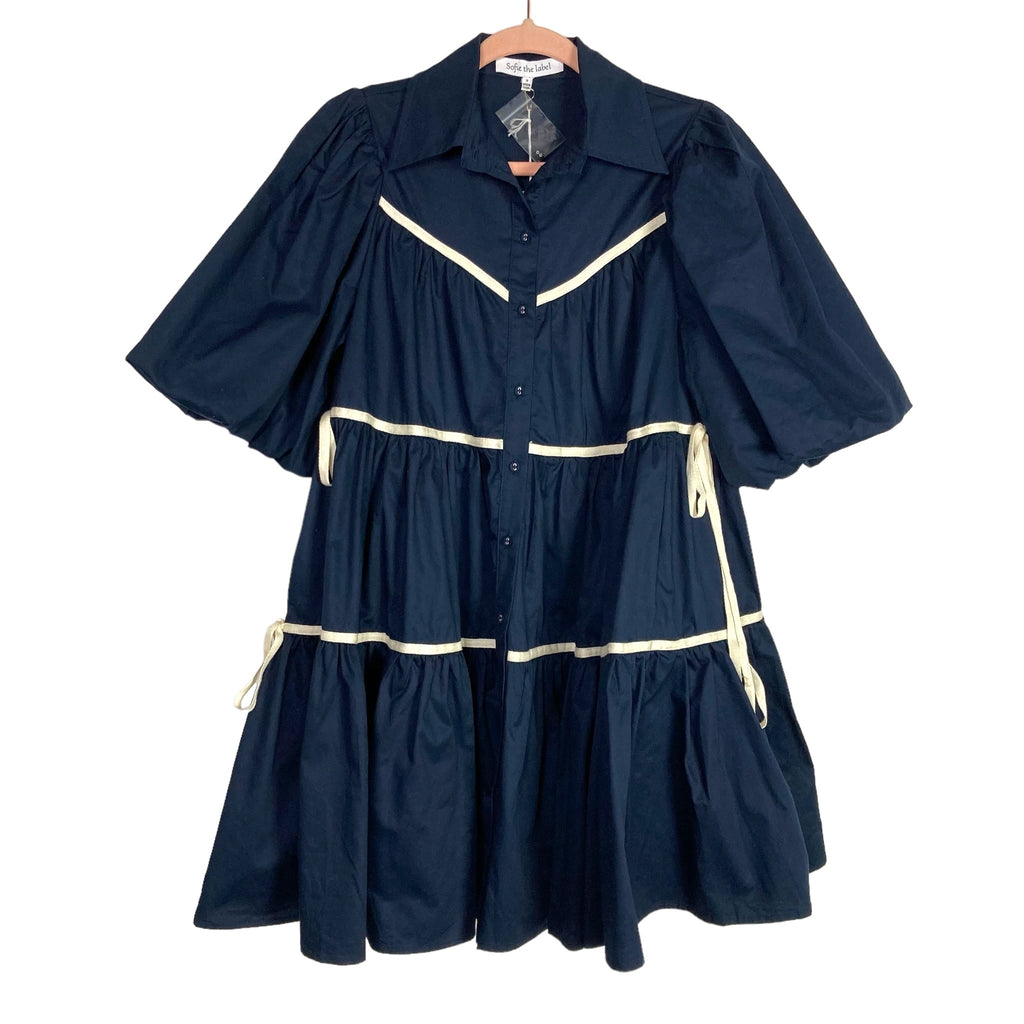 Sofie the Label Navy Julie Dress NWT- Size S (sold out online) – The Saved Collection