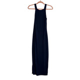 House of Harlow 1960 x Revolve Navy Ribbed with Side Slit Tank Dress- Size S