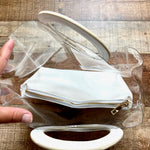 Forever21 Clear Handbag with Removable Inside Pouch (see notes)