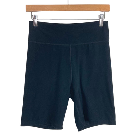 Abercrombie & Fitch Black Biker Shorts- Size M