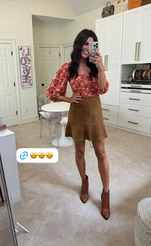 Draper James Shelby Scoop Neck Top - Size XS