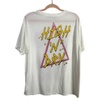Daydreamer White Def Leppard Tee- Size L (see notes)