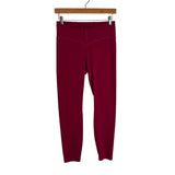 Lululemon Wine Leggings- Size 8 (Inseam 25”)