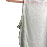 Balance Collection White Sheer Tank- Size M (see notes)